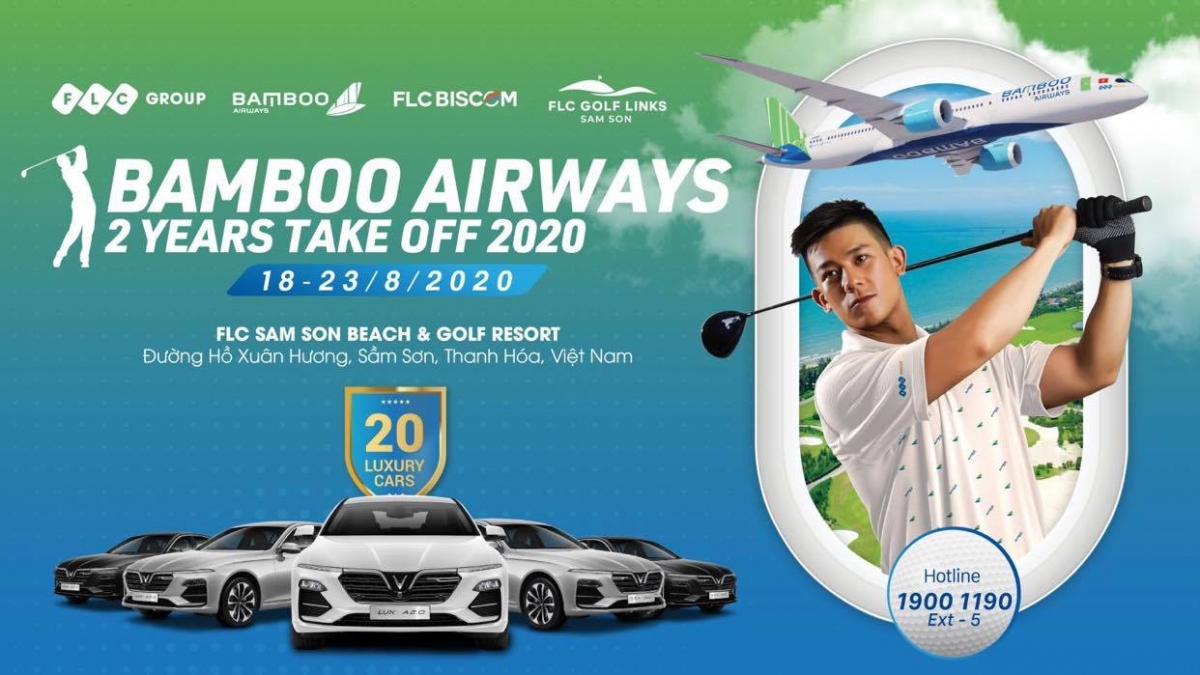 Giật xế sang chỉ với Eagle ở hố bí ẩn tại Bamboo Airways 2 Years Take Off 2020